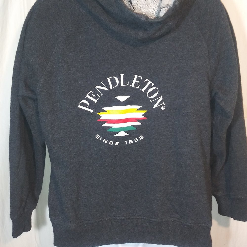 Pendleton Graphic Logo Full Zip Hoodie Small